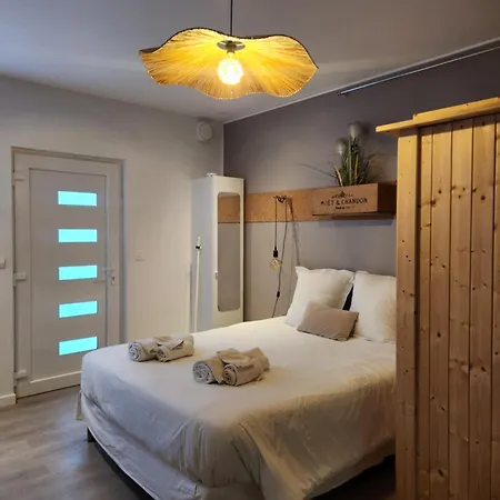 招待所 Privees Hyper-centre Lit 160x200cm