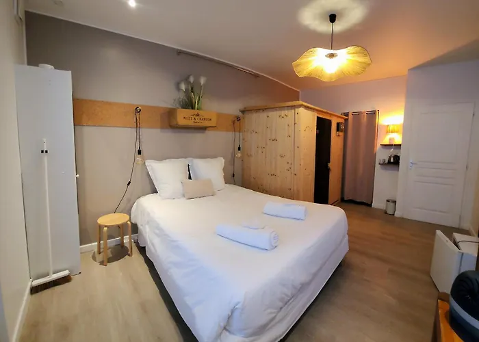 Privées Hyper-centre Lit 160x200cm Pensión Épernay